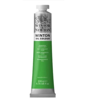Winsor & Newton Winton Oil 37ml Permanent Green Light