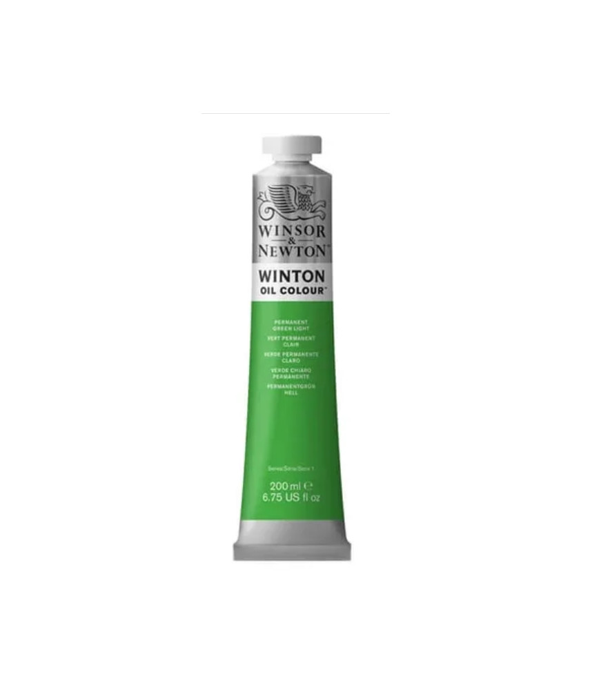 Winsor & Newton Winton Oil 37ml Permanent Green Light