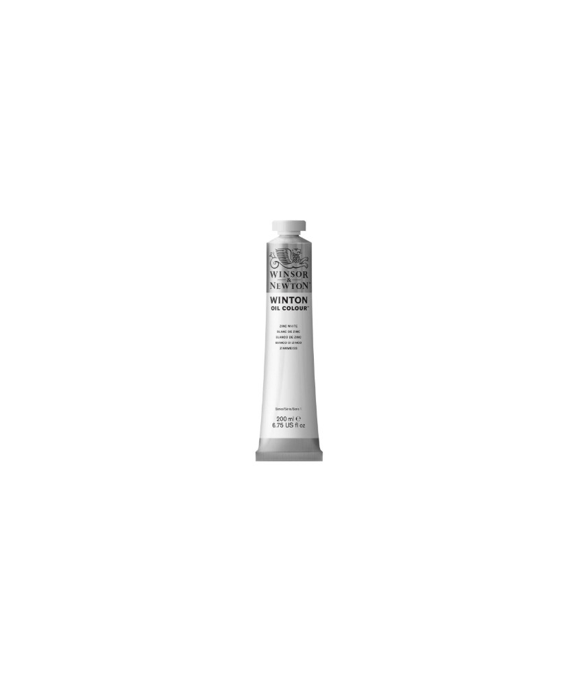 Winsor & Newton Winton Oil 200ml Zinc White
