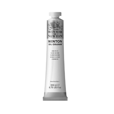 Winsor & Newton Winton Oil 200ml Zinc White