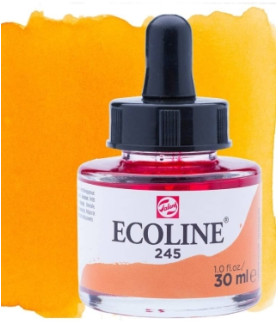 Ecoline Liquid Watercolour 30ml Safron Yellow 245
