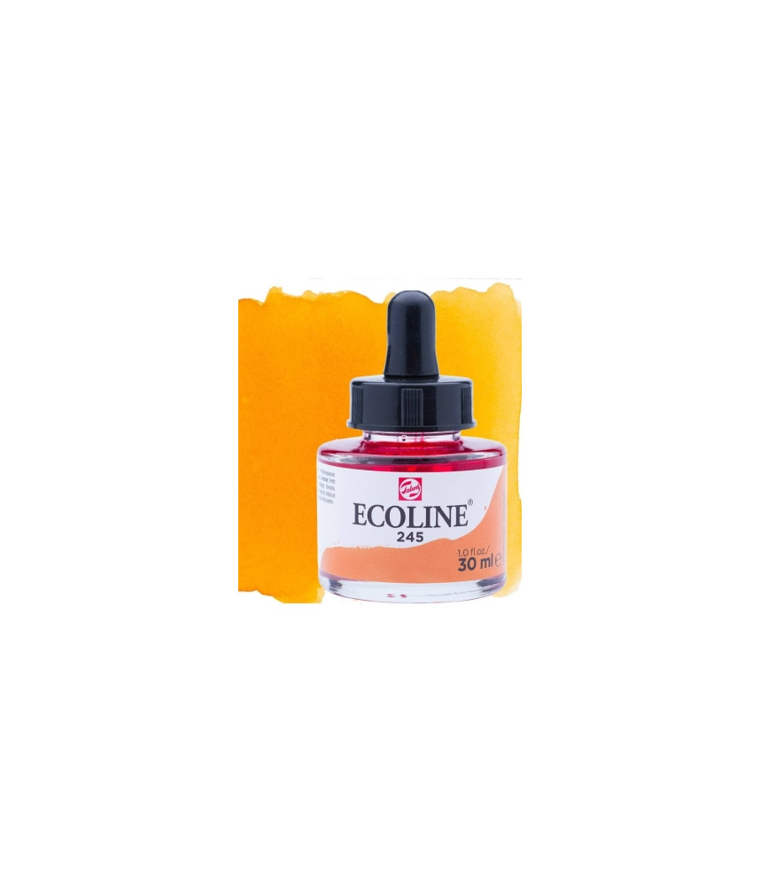 Ecoline Liquid Watercolour 30ml Safron Yellow 245