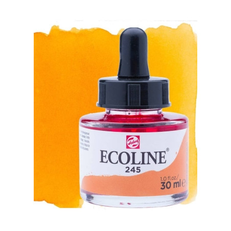 Ecoline Liquid Watercolour 30ml Safron Yellow 245