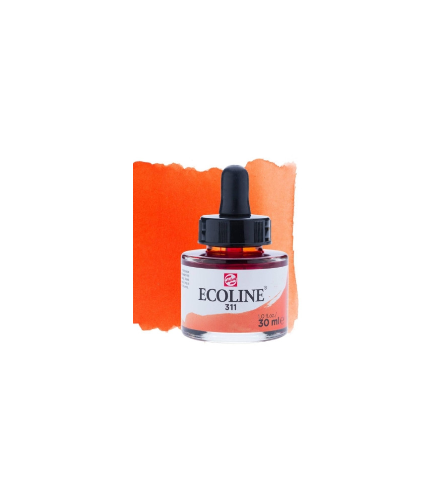 Ecoline Liquid Watercolor 30ml Vermilion 311