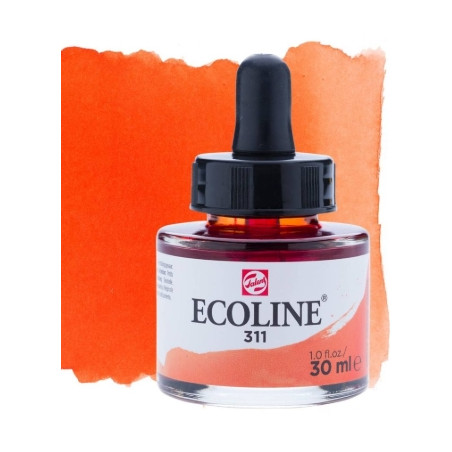 Ecoline Liquid Watercolor 30ml Vermilion 311