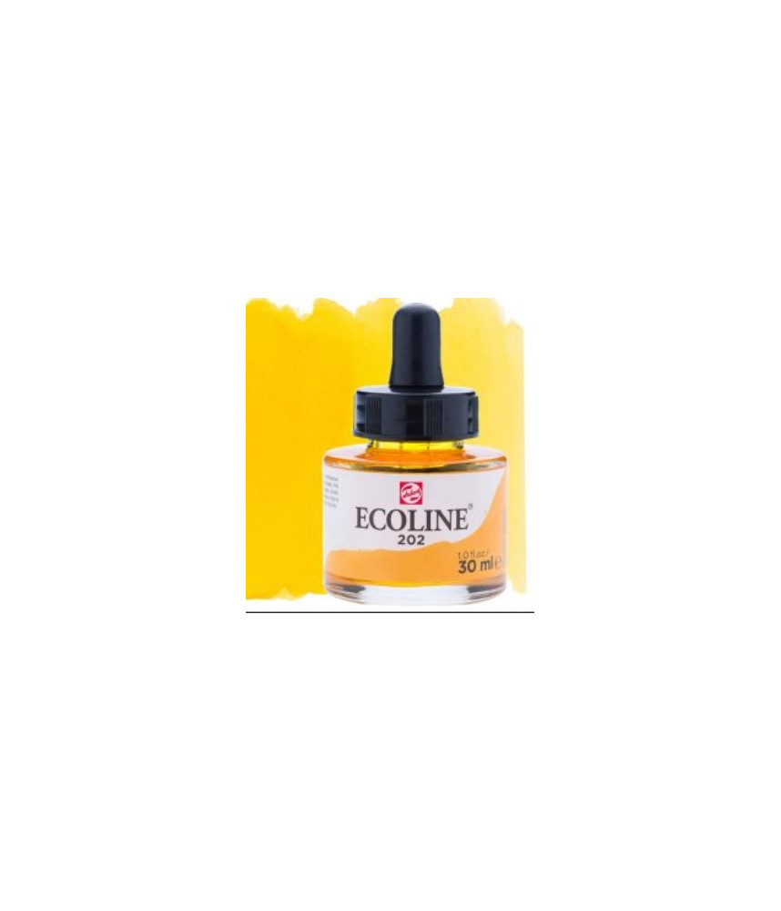 Ecoline Liquid Watercolor 30ml Deep Yellow 202