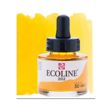 Ecoline Liquid Watercolor 30ml Deep Yellow 202