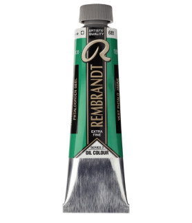 Rembrandt Oil Colour 40ml Phthalo Green Yellow 681