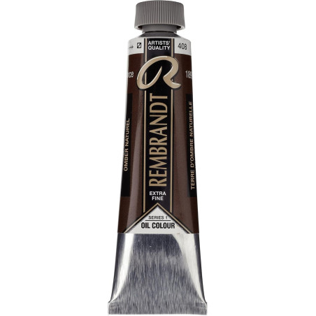 Rembrandt Oil Colour Tube 40 ml Raw Umber 408
