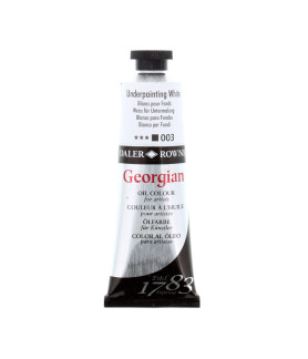Daler Rowney Georgian Oil 38ml Underpainting White 003