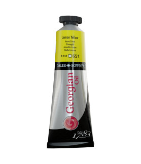 Daler Rowney Georgian Oil 38ml Lemon Yellow 651