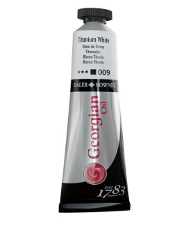 Daler-Rowney Georgian Oil Colour 38ml Titanium White 009
