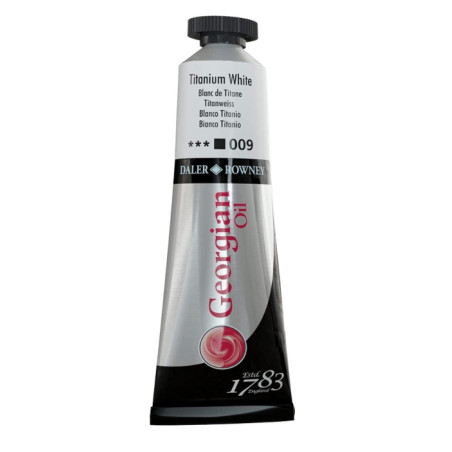 Daler-Rowney Georgian Oil Colour 38ml Titanium White 009