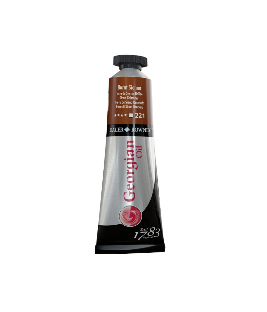 Daler-Rowney Georgian Oil 38ml Burnt Sienna 221
