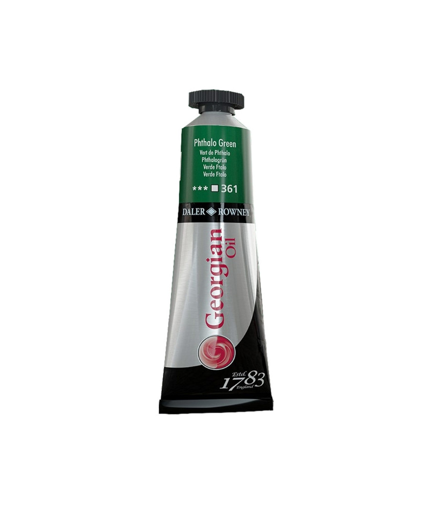 Daler-Rowney Georgian Oil Colour 38ml Phthalo Green 361