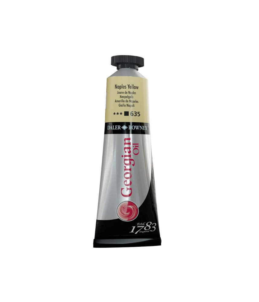 Daler-Rowney Georgian Oil Colour 38ml Naples Yellow 635