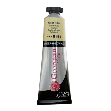 Daler-Rowney Georgian Oil Colour 38ml Naples Yellow 635
