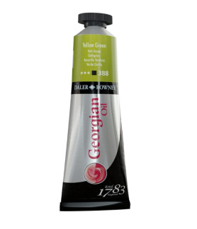 Daler-Rowney Georgian Oil Colour 38ml Yellow Green 388