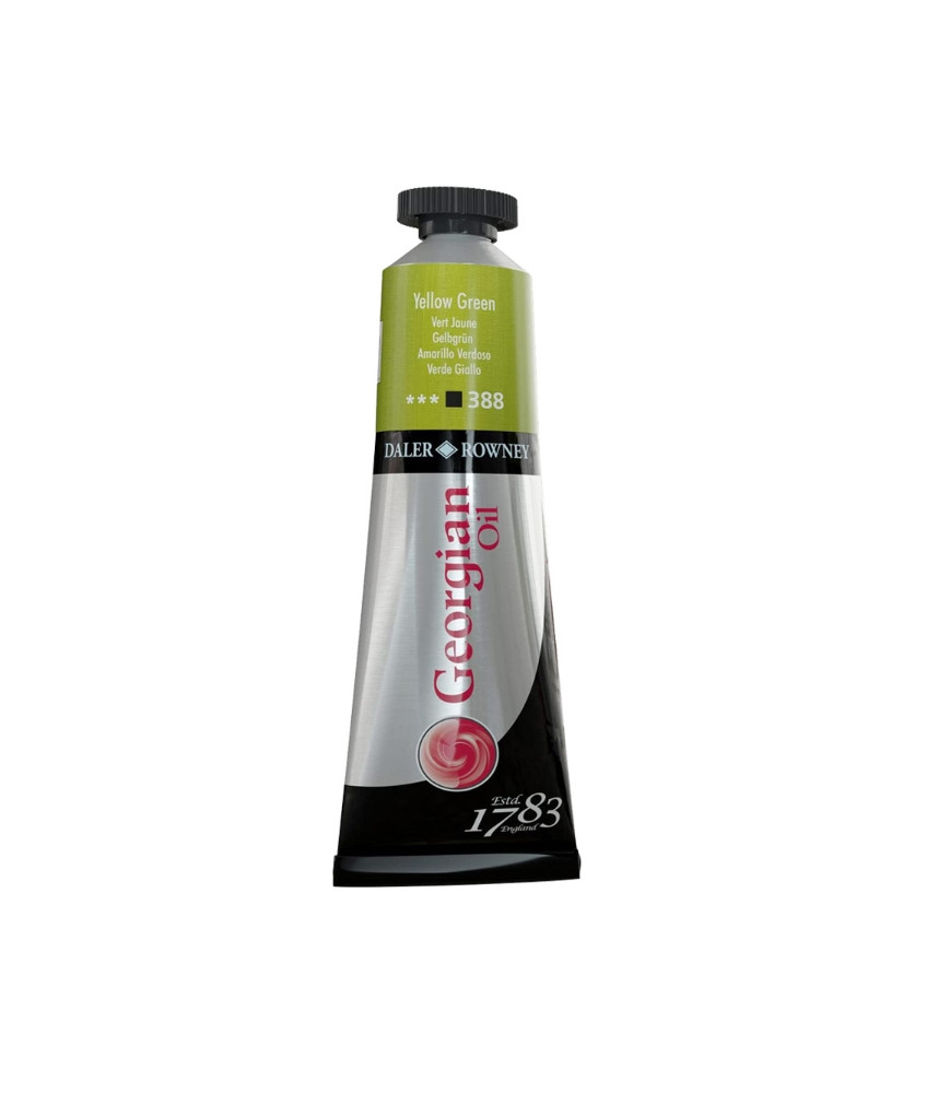 Daler-Rowney Georgian Oil Colour 38ml Yellow Green 388