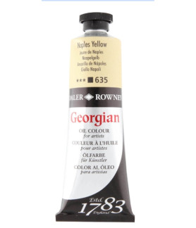 Daler-Rowney Georgian Oil Color, 75ml Naples Yellow 635