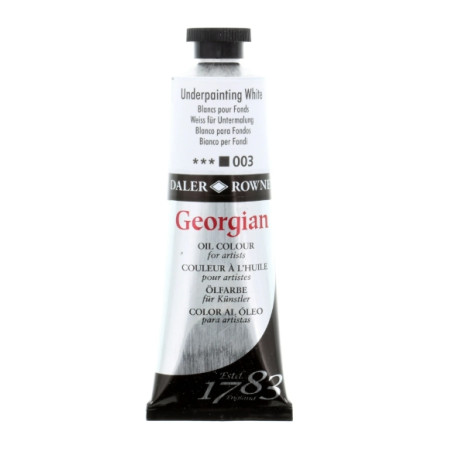 Daler-Rowney Georgian Oil Color 75ml Underpainting White 003