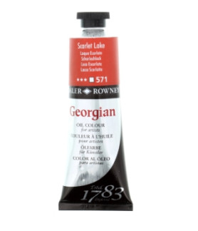 Daler Rowney Georgian Oil Colour 75ml Scarlet Lake 571