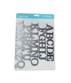 Kamei Cutting Dies - Alphabet 39x40mm