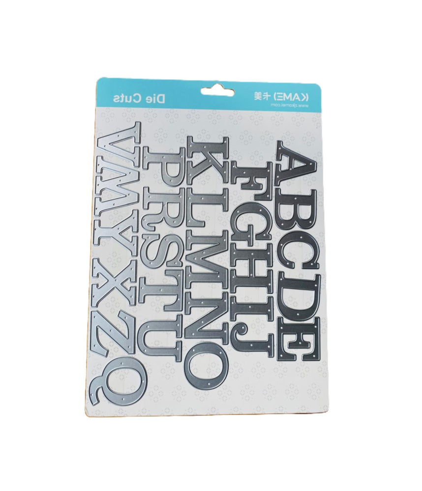 Kamei Cutting Dies - Alphabet 39x40mm