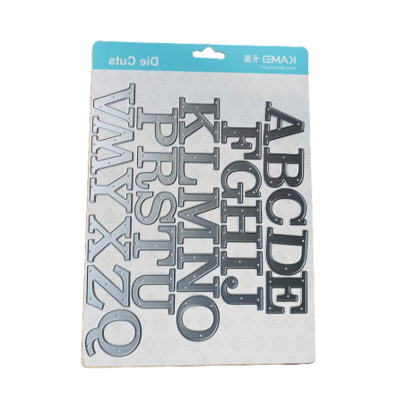 Kamei Cutting Dies - Alphabet 39x40mm