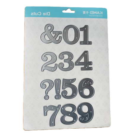 Kamei Cutting Dies - Numbers 45x50mm