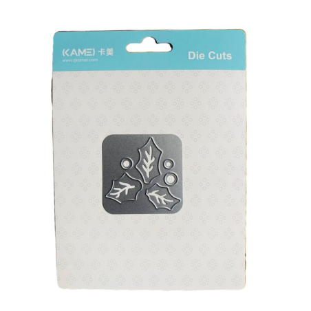 Kamei Cutting Dies Holly Leaves 55x55mm