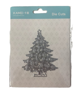 Kamei Cutting Dies - Xmas Tree 82x106mm