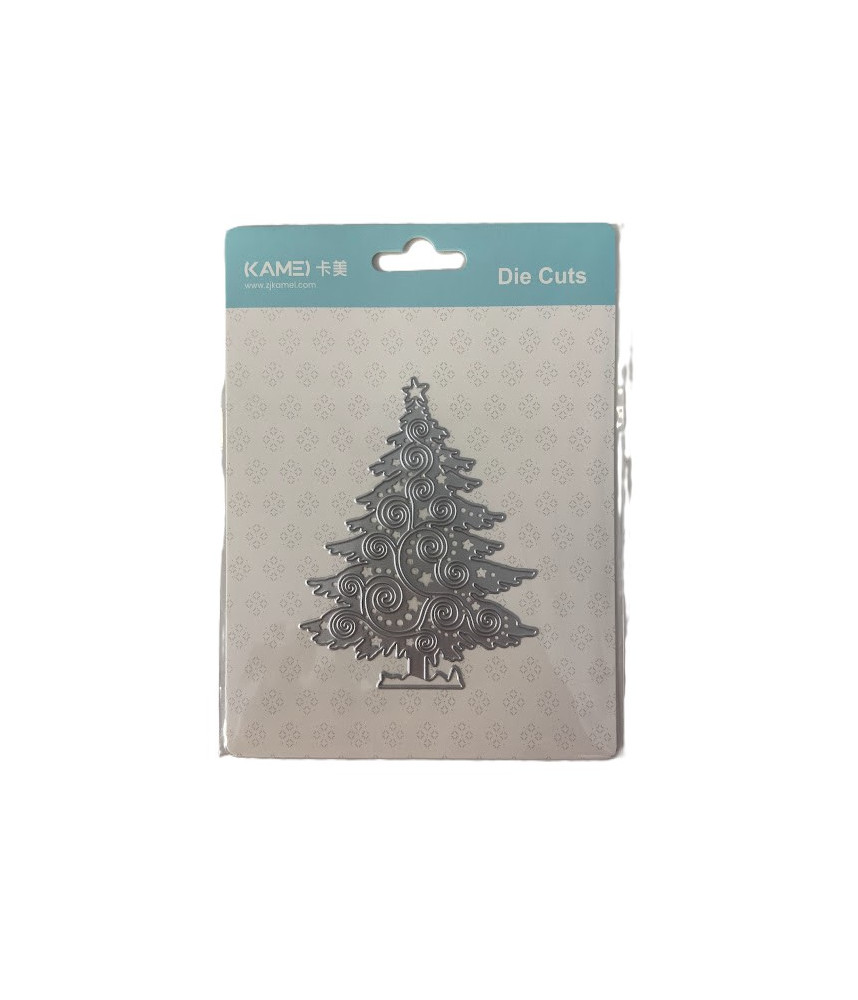 Kamei Cutting Dies - Xmas Tree 82x106mm