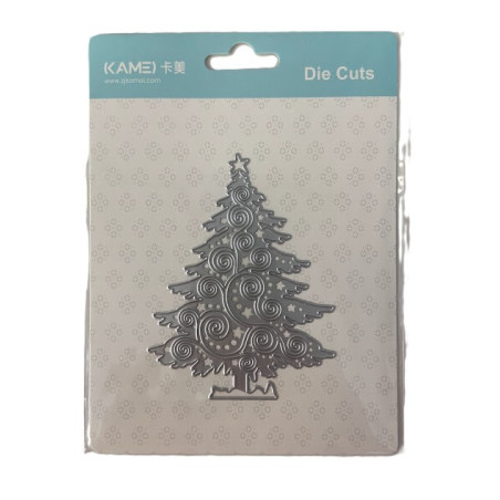 Kamei Cutting Dies - Xmas Tree 82x106mm