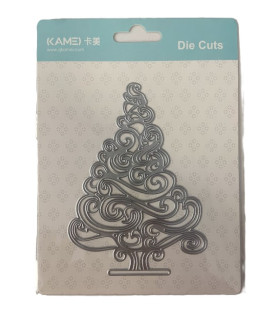Kamei Cutting Dies - Xmas Tree 92x127mm