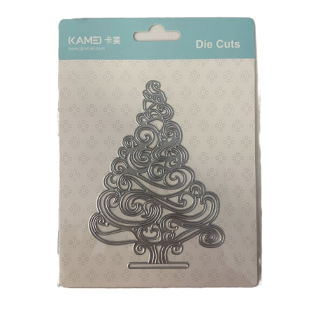 Kamei Cutting Dies - Xmas Tree 92x127mm