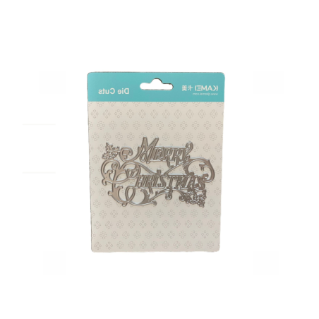 Kamei Cutting Dies - Merry Christmas 115x72mm