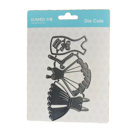 Kamei Cutting Dies Dresses 138x74mm
