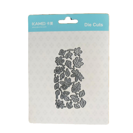 Kamei Cutting Dies Autumn Leaves 51x100mm