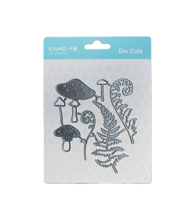 Kamei Cutting Dies Forest Mushrooms 102x116mm