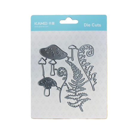Kamei Cutting Dies Forest Mushrooms 102x116mm