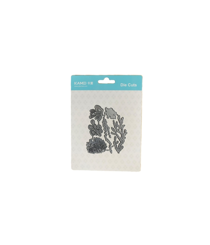 Kamei Cutting Dies Seaweed and Shells 8x9,5cm