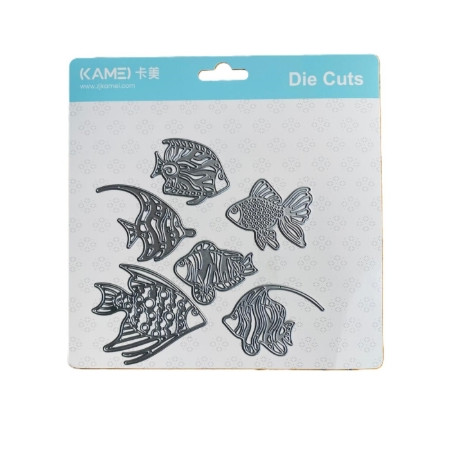 Kamei Cutting Dies Fish Set 144x145mm