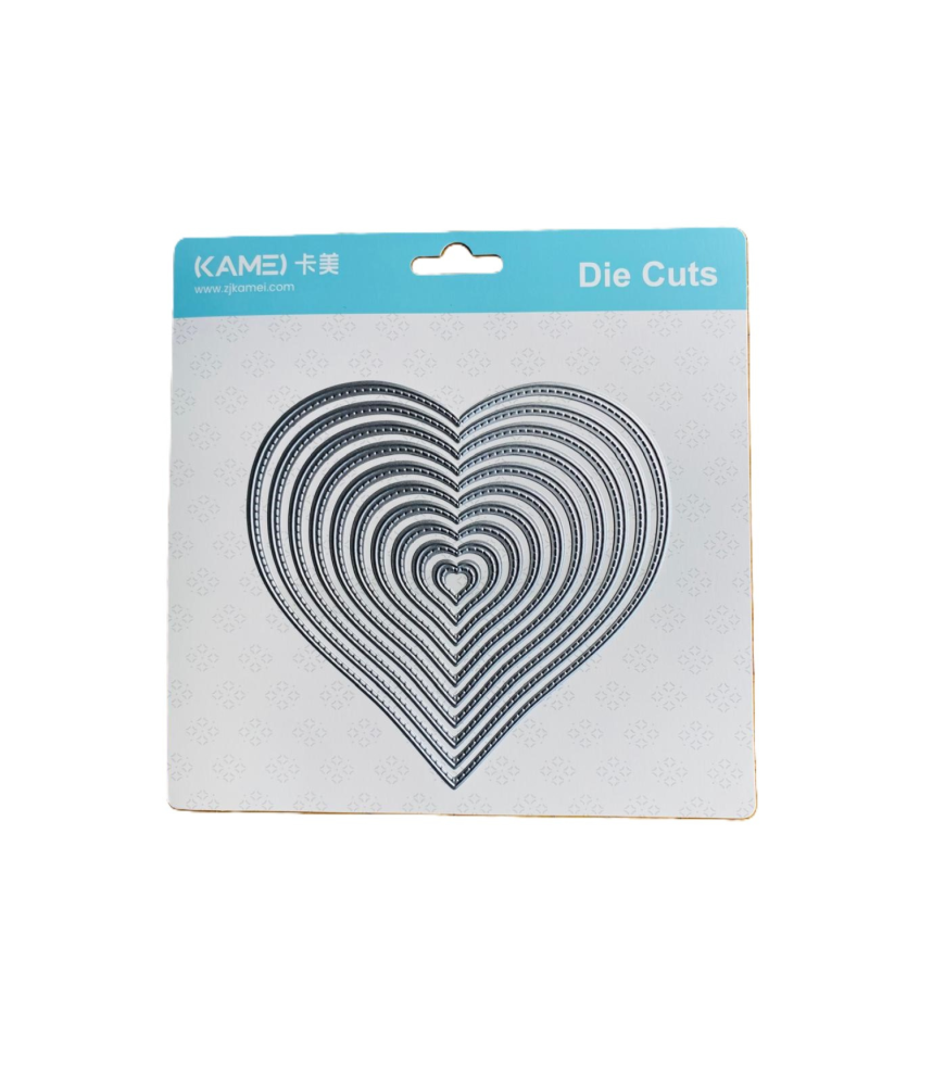 Kamei Cutting Dies - Heart 146x140mm
