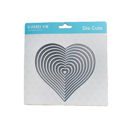 Kamei Cutting Dies - Heart 146x140mm