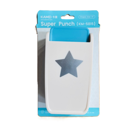 Kamei Craft Super Punch Star 1.5 Inch
