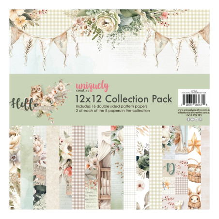 Uniquely Creative 12x 12 Paper Pack - Hello Darling