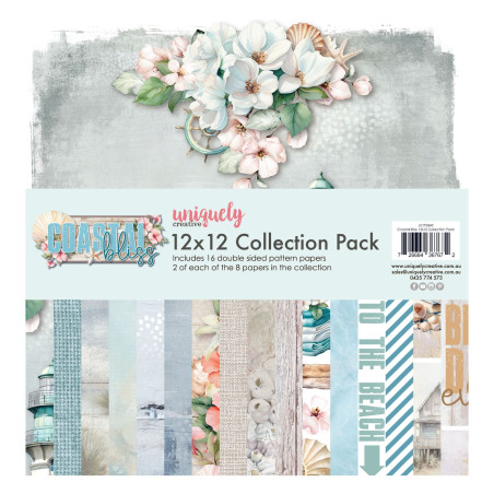 Uniquely Creative 12x12 Paper Pack - Coastal Bliss