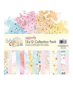 Uniquely Creative 12x12 Scrapbook Paper Pack - Colour Crush
