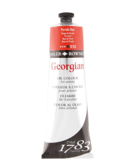 Daler Rowney Georgian Oil Colour 75ml Pyrrole Red 512